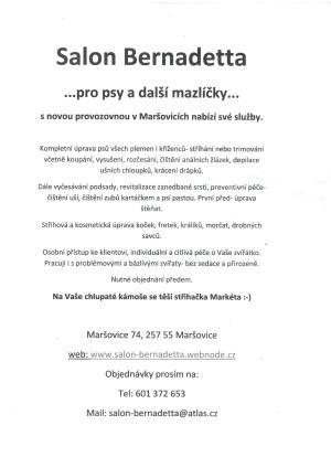 Úprava a péče o mazlíčky